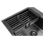 Мойка кухонная Arfeka Eco Black с коландером AR 001 и дозатором AR DS 11 Мойка кухонная Arfeka Eco Black с коландером AR 001 и дозатором AR DS 11